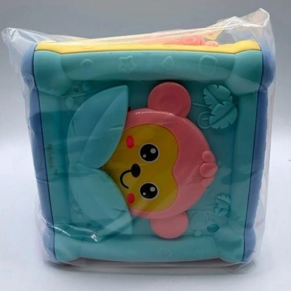 Mini Ami Activity Cube Baby Toy Musical Xylophone Shape Sorter New in Box